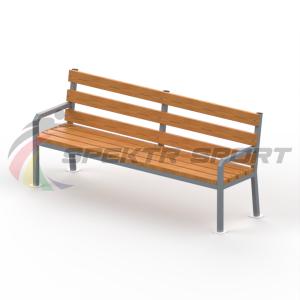 Купить Уличная скамейка со спинкой Дача в Петровске 