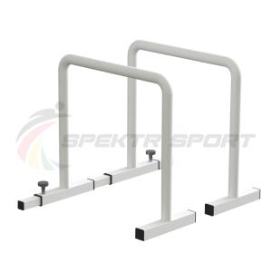 Купить Брусья напольные хайлетсы Spektr Sport цв. белый в Петровске 