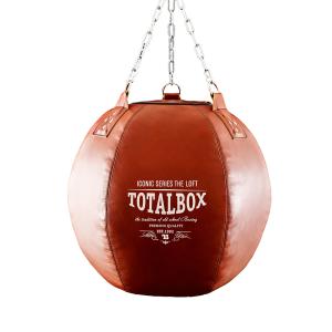 Купить Груша кожаная боксерская "LOFT Шар" Totalbox в Петровске 