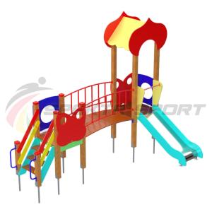 Купить Детский игровой комплекс Полянка ДИК 1603 в Петровске 