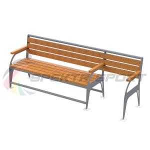 Купить Скамья с местом для коляски в Петровске 