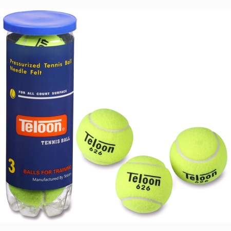 Купить Мяч для большого тенниса Teloon 626Т Р3  (3 шт) в Петровске 