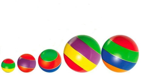 Купить Мячи резиновые (комплект из 5 мячей различного диаметра) в Петровске 