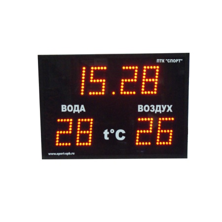 Купить Часы-термометр СТ1.13-2t для бассейна в Петровске 