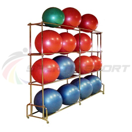Купить Стеллаж для гимнастических мячей 16 шт в Петровске 