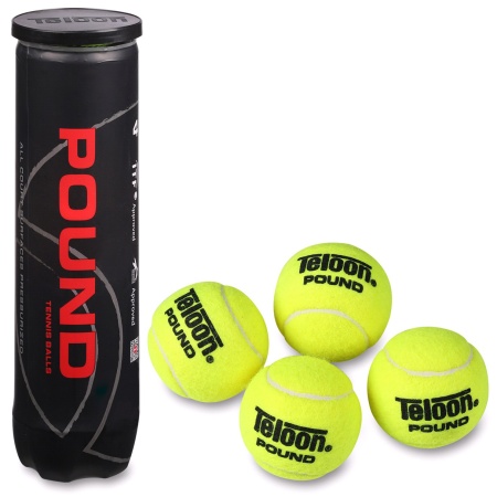 Купить Мяч для большого тенниса Teloon 828Т Р4  (4 шт) в Петровске 