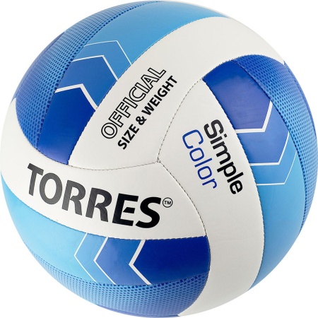 Купить Мяч волейбольный Torres Simple Color любительский р.5 в Петровске 